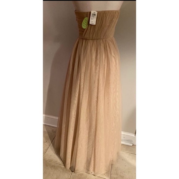 Windsor Tulle Gown Taupe - Picture 4 of 4